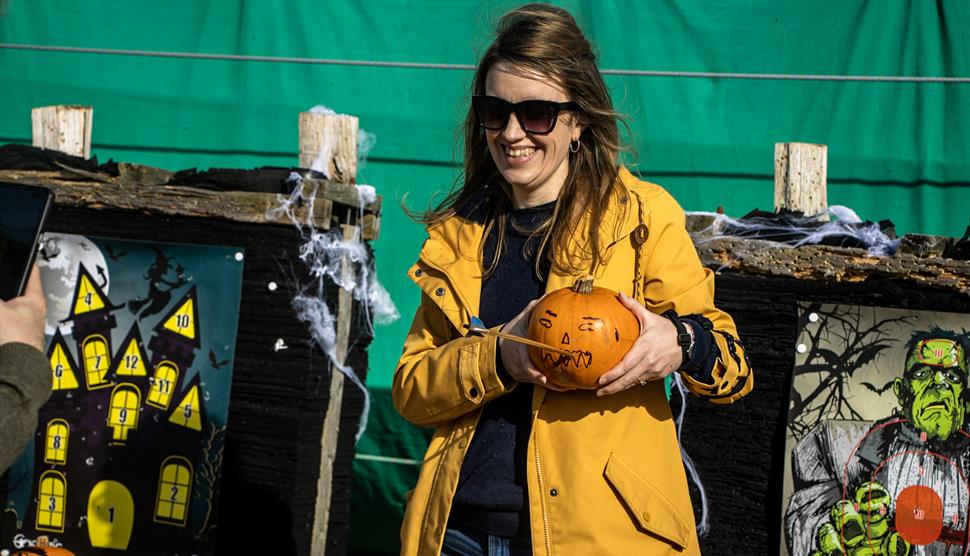 Halloween Archery Pumpkin Shooting with New Forest Activities