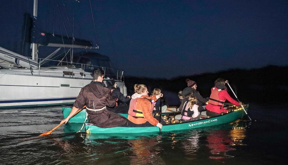 Spooky Halloween River Tour with New Forest Activities