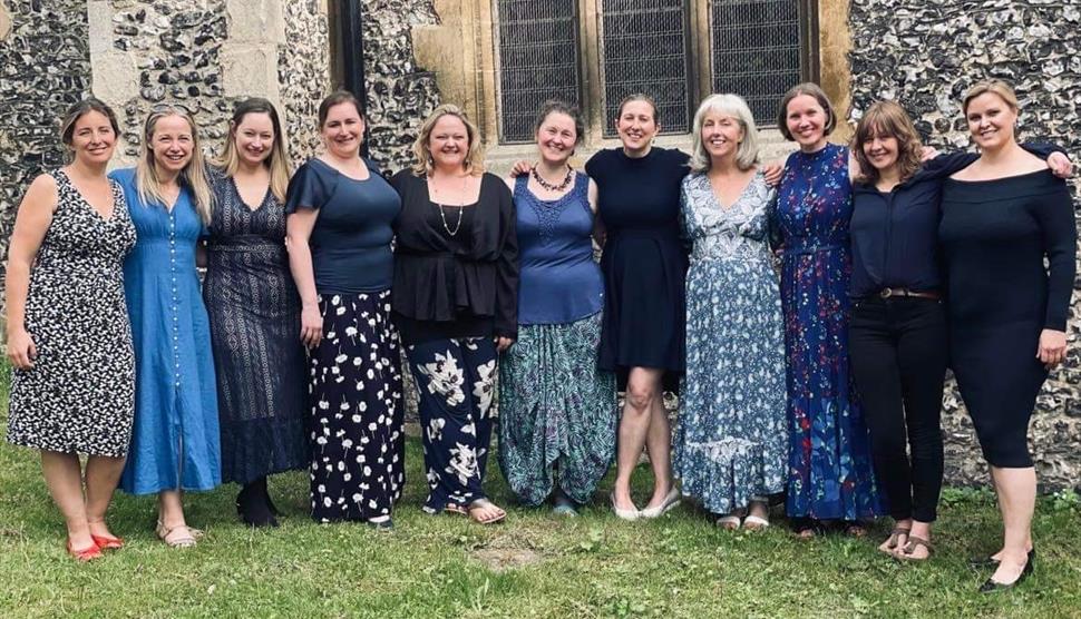 She is the River at Romsey Abbey
