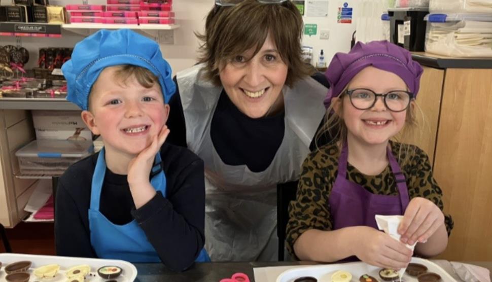 Family Fun Chocolate Making at Sir Harold Hillier Gardens