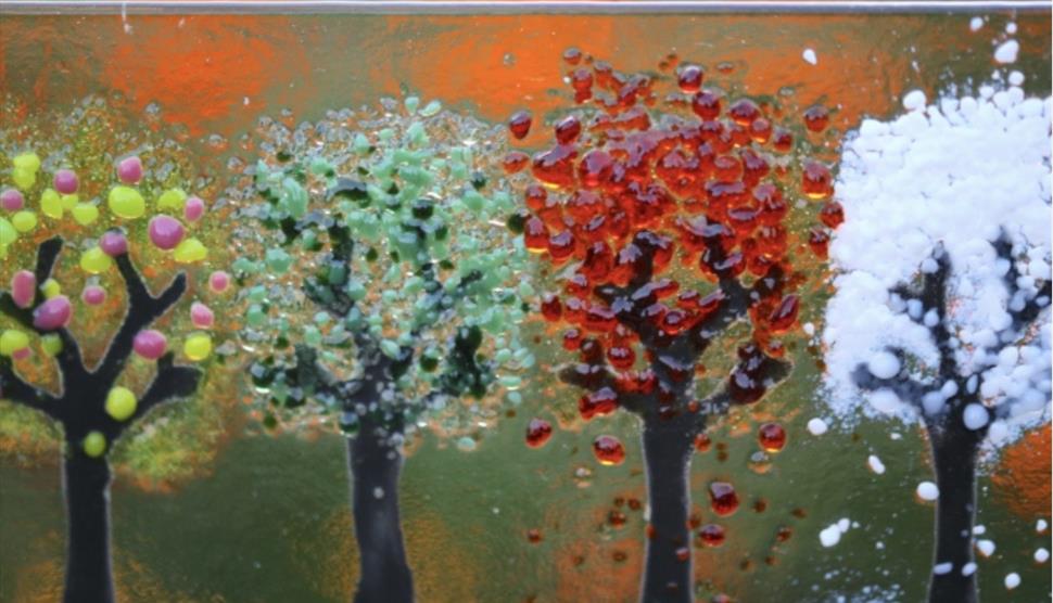 Trees of the Season Fused Glass Workshop at Sir Harold Hillier Gardens