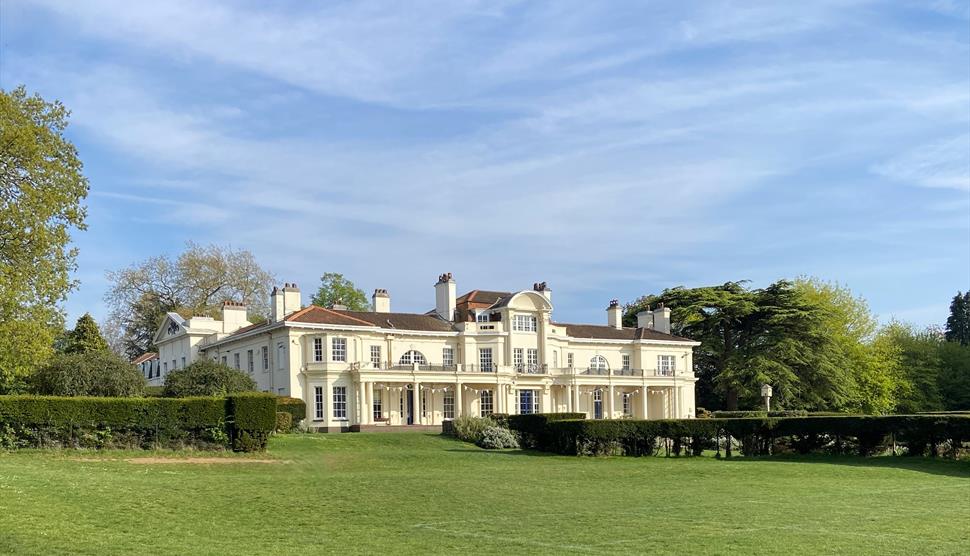 West facade of Townhill Park House