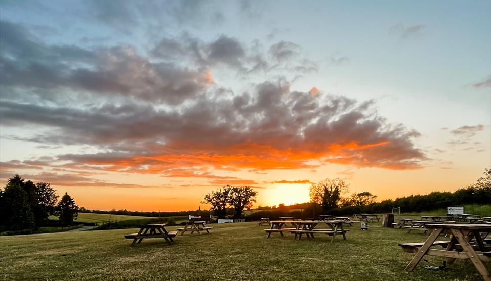 Sunset Sessions; evening yoga retreats with Amber Wellbeing at Cedar Valley