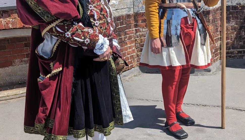 Meet Henry VIII and his infantry at Hurst Castle