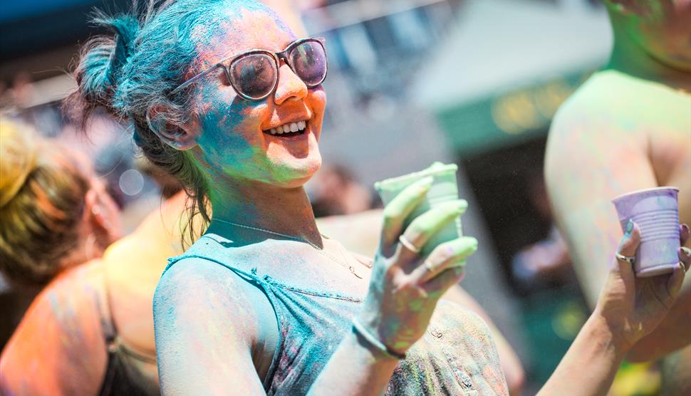 The Colour Festival at Sandy Balls