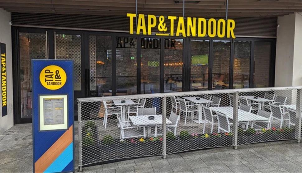 The exterior of Tap & Tandoor, Southampton