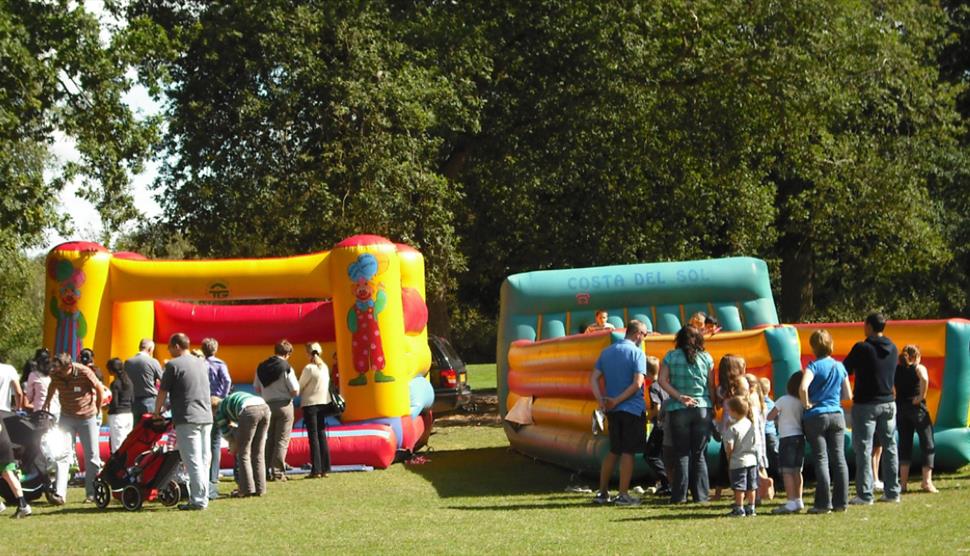 Inflatables In The Park at Wellington Country Park