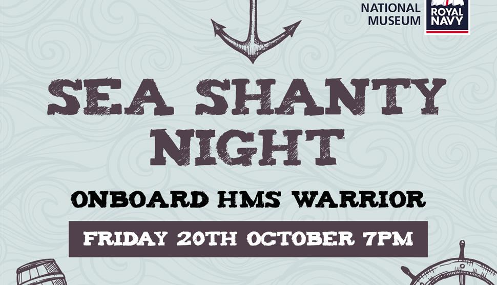 Sea Shanty Night onboard HMS Warrior