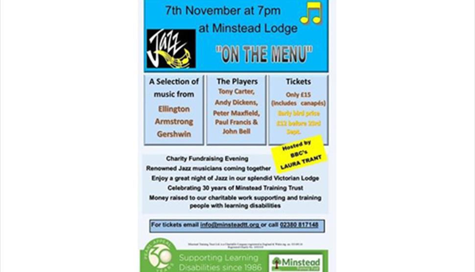 Jazz Night at Minstead Lodge