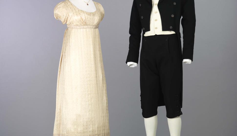 Two regency costumes