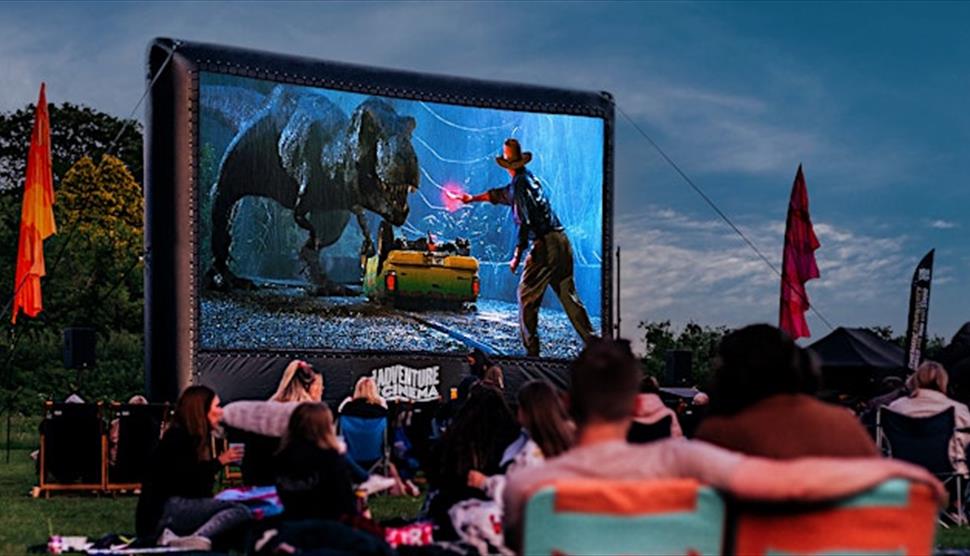 Adventure Cinema at Stansted Park: Jurassic Park at Stansted House