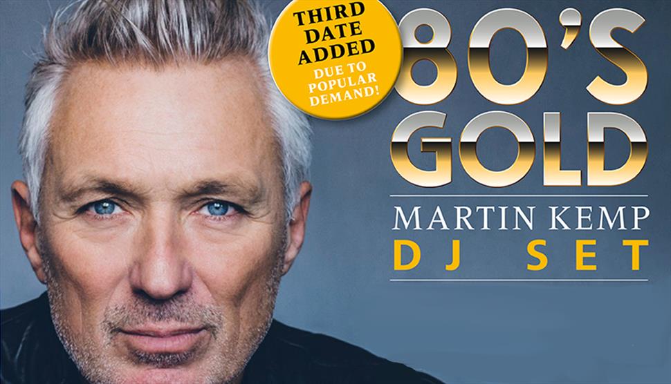 Martin Kemp Presents 80's Gold at Guildhall Winchester