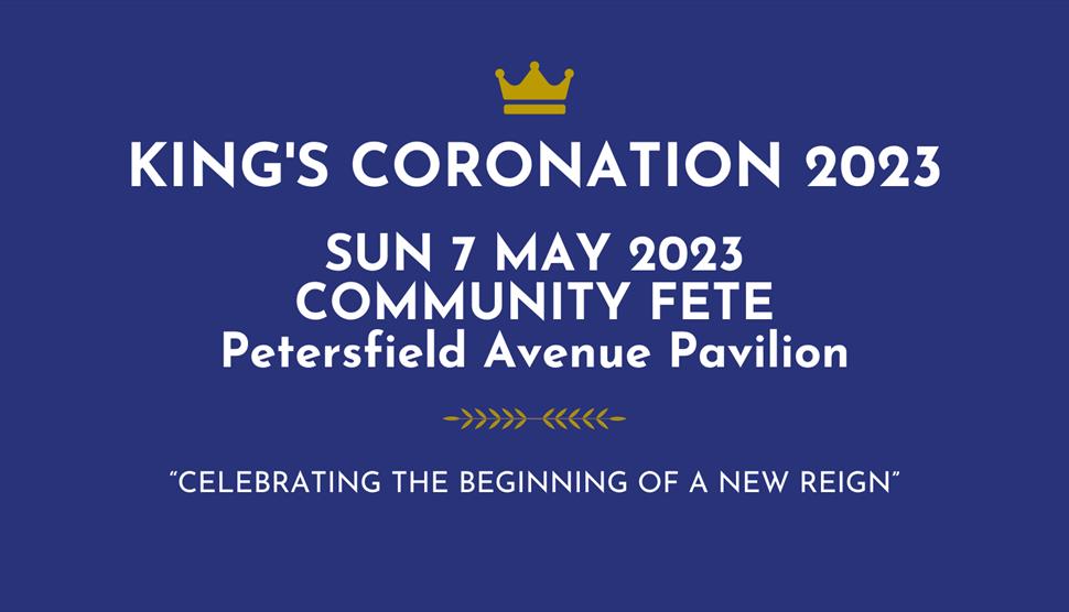 Coronation Community Fete at Avenue Pavilion Playing Fields, Petersfield