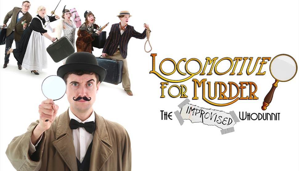 Poster image for Locomotive For Murder, the Improvised Whodunnit