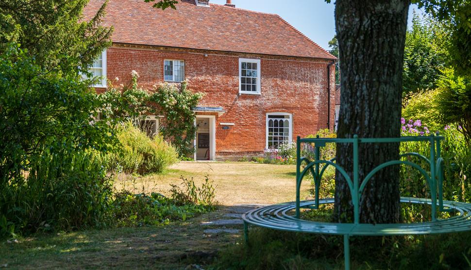 The garden at Jane Austen's House.