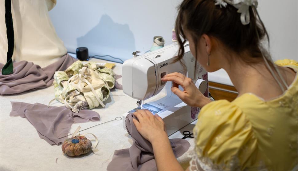 Sew a Regency gown in a weekend at Jane Austen's House.