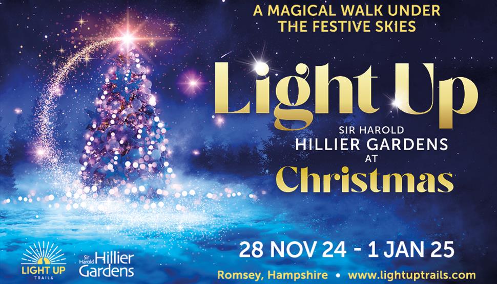 Light Up Sir Harold Hillier Gardens at Christmas