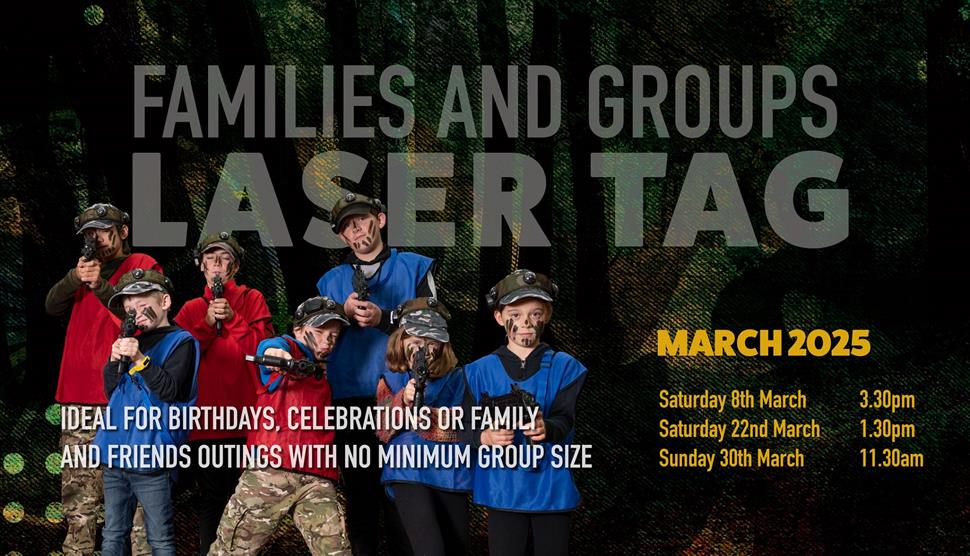 Families and Groups Laser Tag