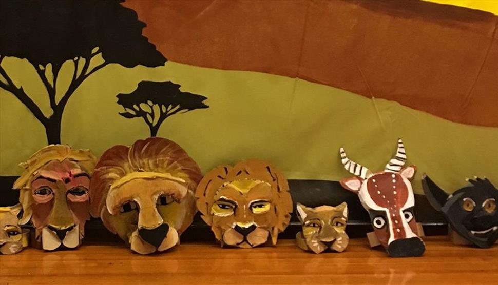 Lion King Mask Making and Performance Day at The Lights Theatre