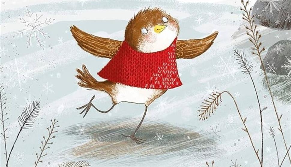 Illustration for Little Robin Red Vest