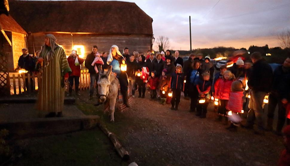 Magical Living Nativity at Miller's Ark