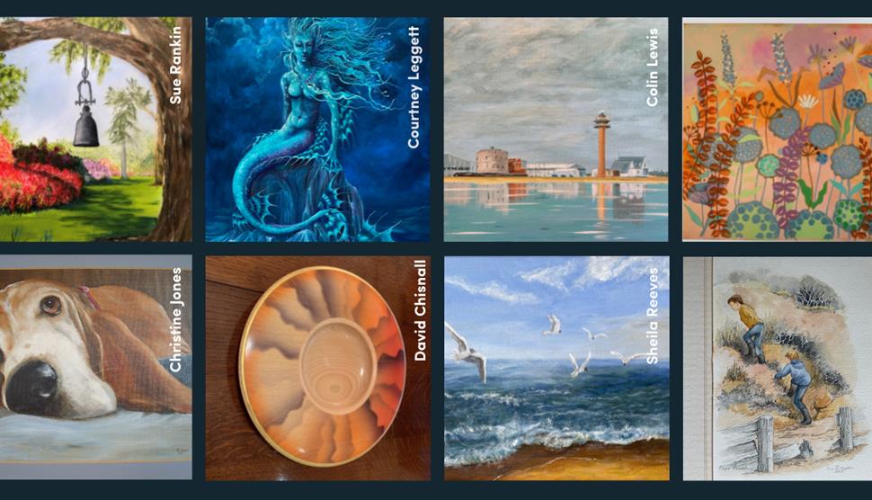 Look Twice Artists Exhibition at Exbury Gardens