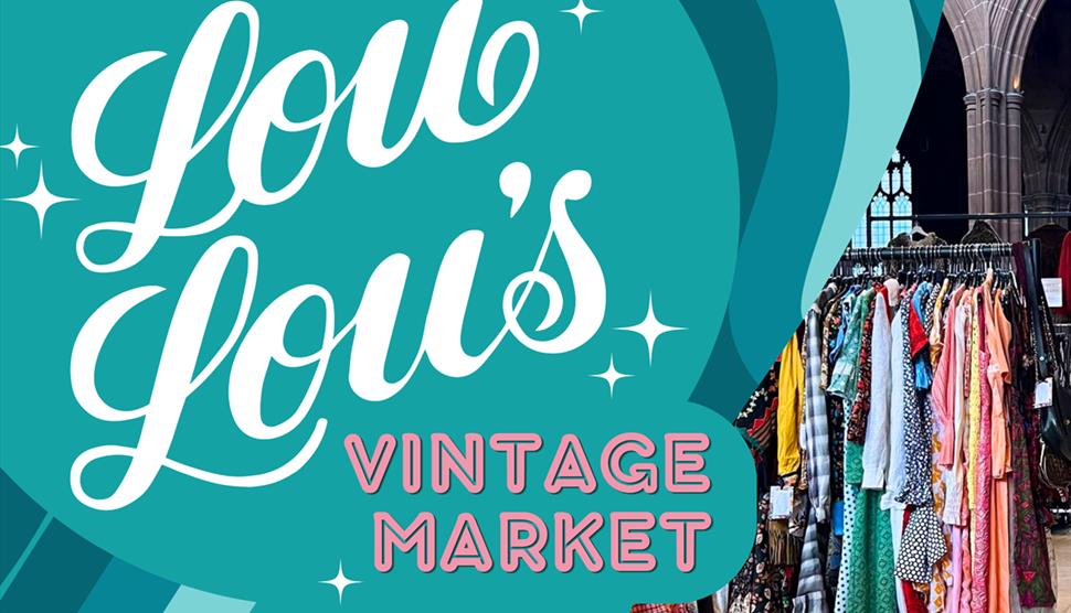 Lou Lou's Vintage Market poster