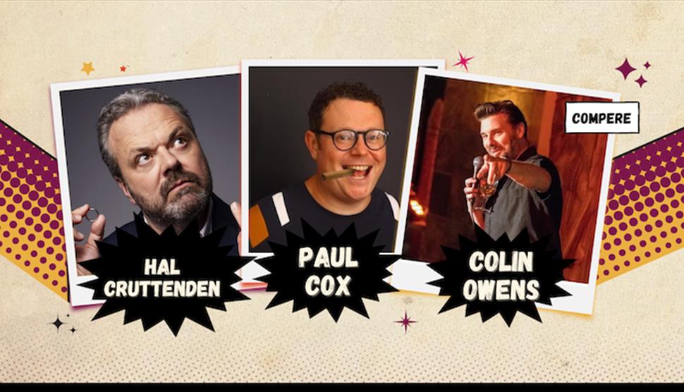 Stand Up in the Basement Comedy - Hal Cruttenden | Paul Cox at Heartbreaker
