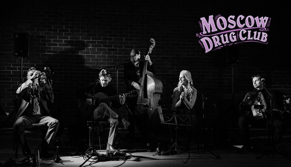 Poster for the Moscow Drug Club band