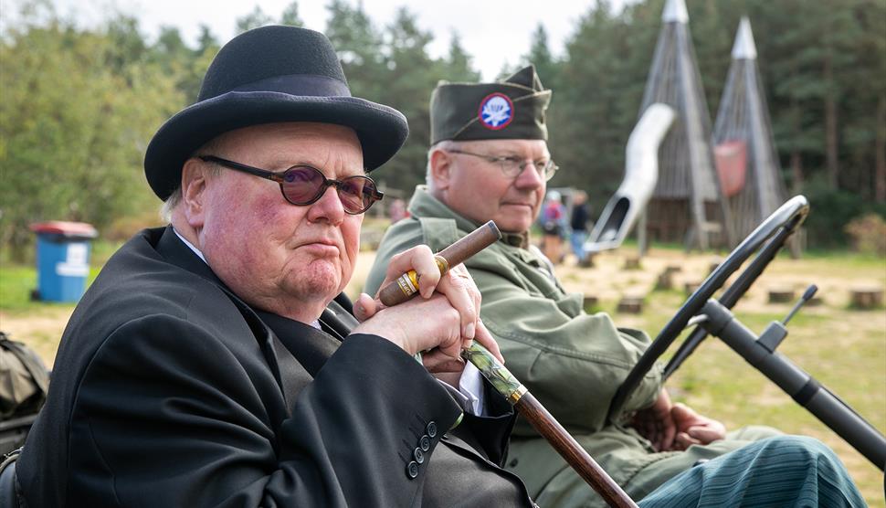 Celebration of Military History at Hogmoor Inclosure