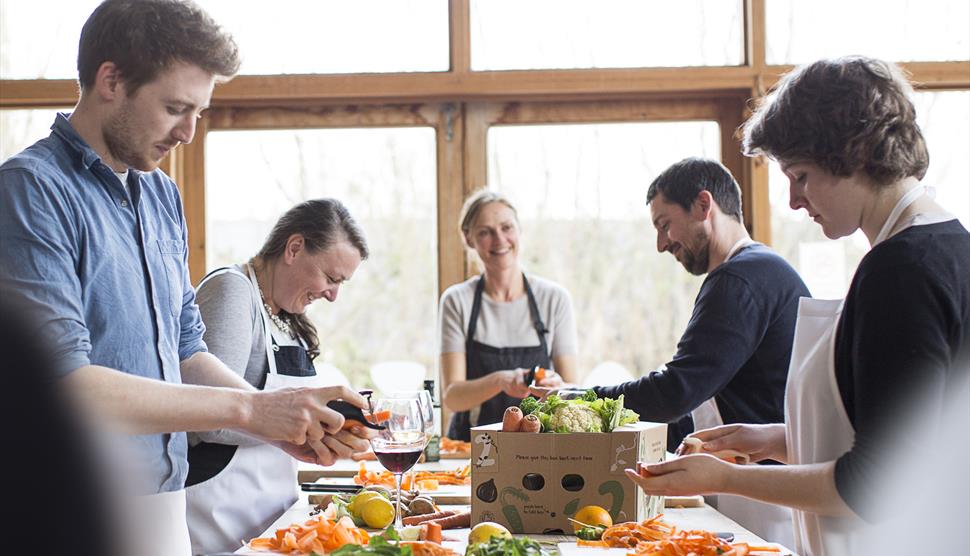 Riverford Master Veg Class @ The Boathouse Cafe, Chichester Marina