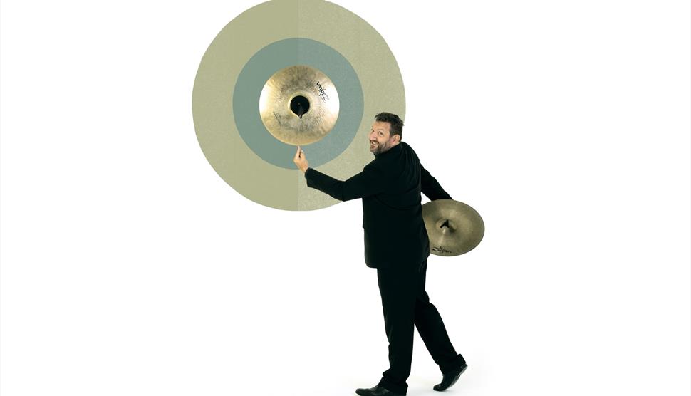 Photograph of a percussionist from the Bournemouth Symphony Orchestra
