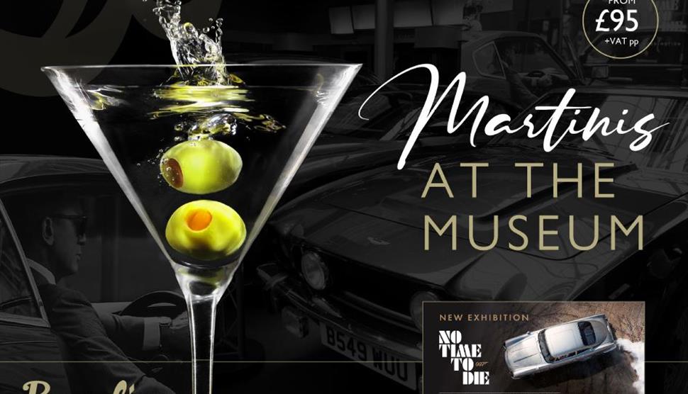 Martini's at the museum after hours exclusive event at Beaulieu
