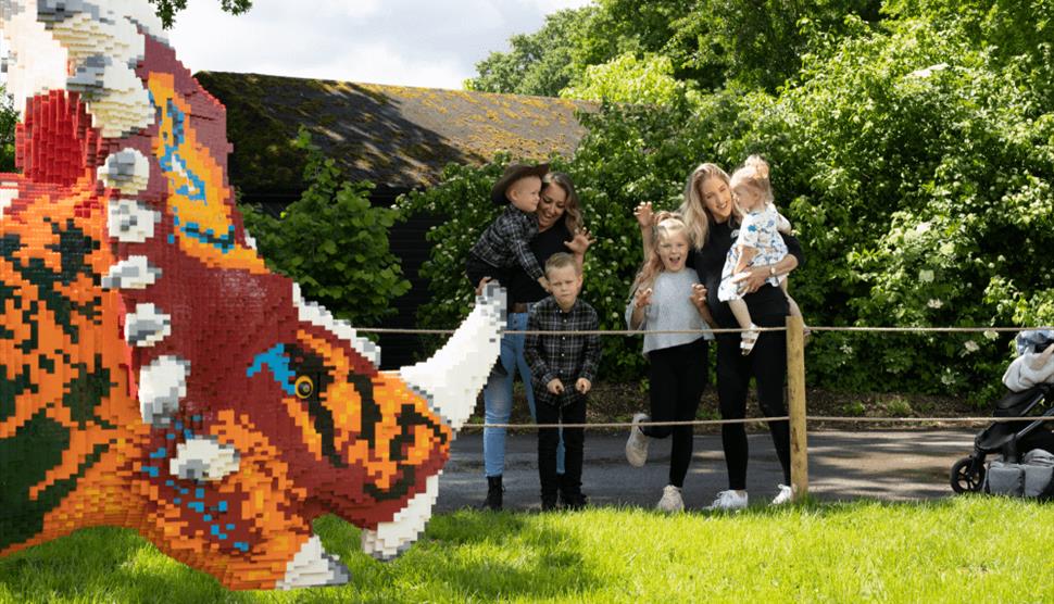 BRICKOSAURS! Unleashed Weekend at Marwell Zoo