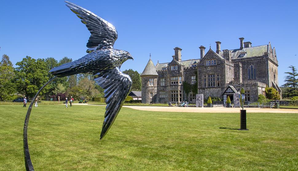 Sculpture at Beaulieu Evening