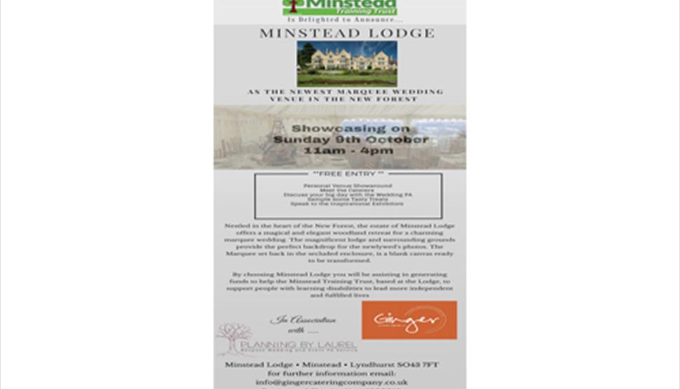 Minstead Lodge open day