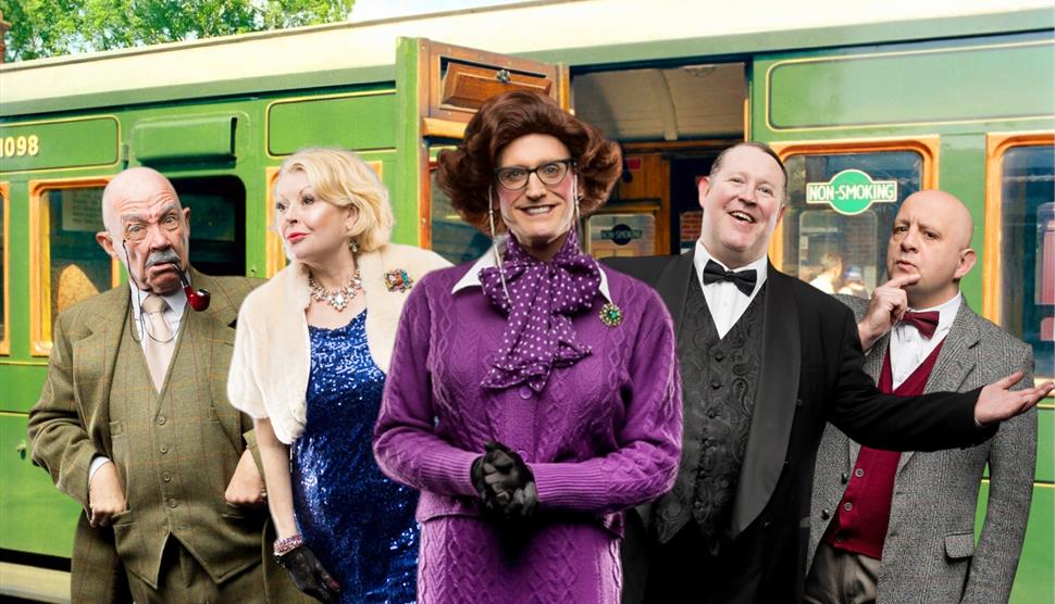 Murder Mystery Train and actors