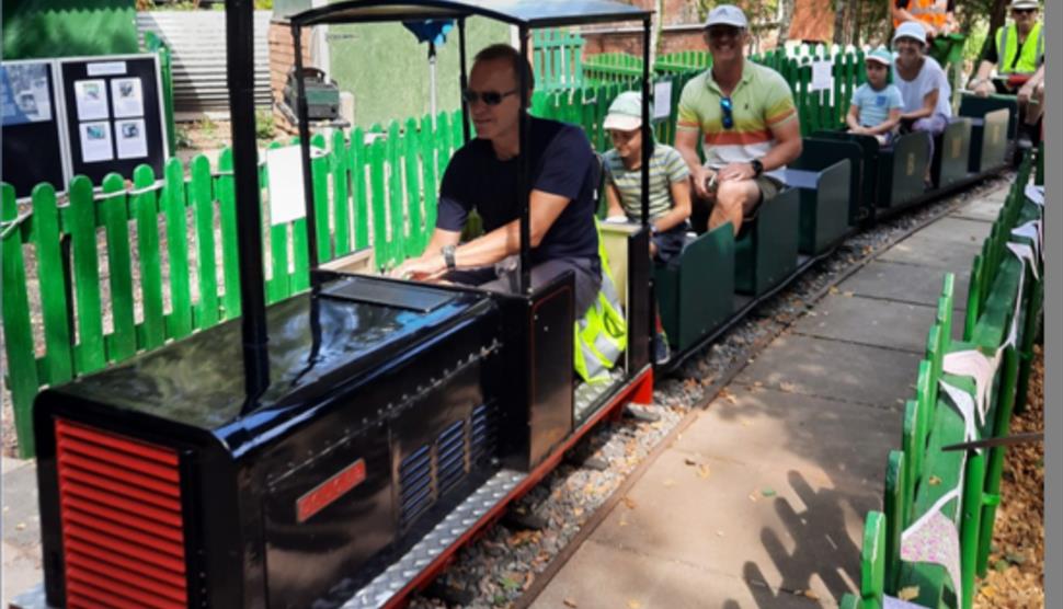 The Trains Take Over at The Brickworks Museum