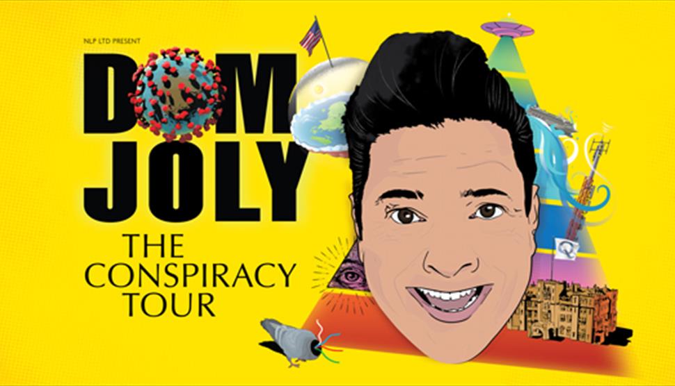 Dom Joly's Conspiracy Tourist tour 2024: Time to Wake Up the Sheeple! at New Theatre Royal