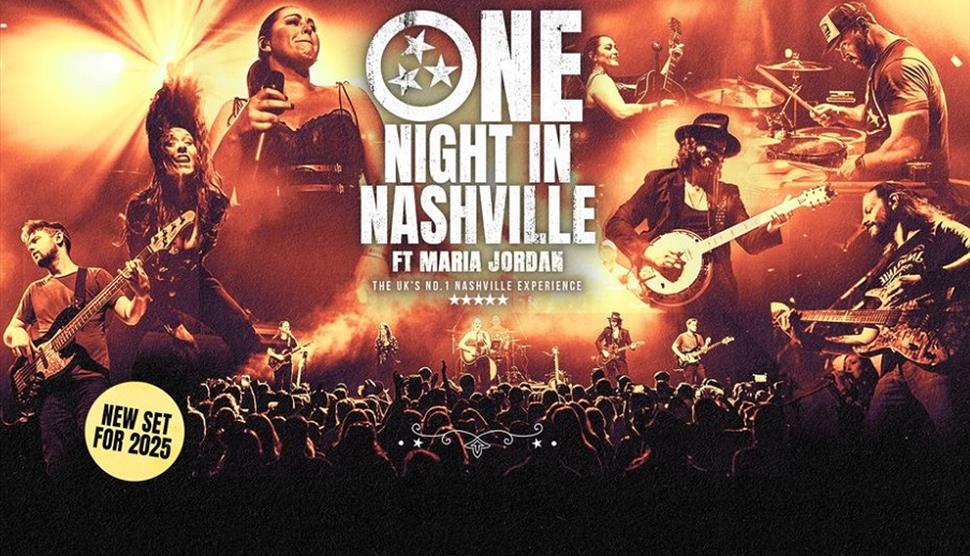 Poster for One Night in Nashville at Portsmouth Guildhall