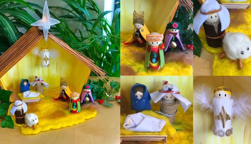 Make Your Own Nativity Workshops at The Log Cabin