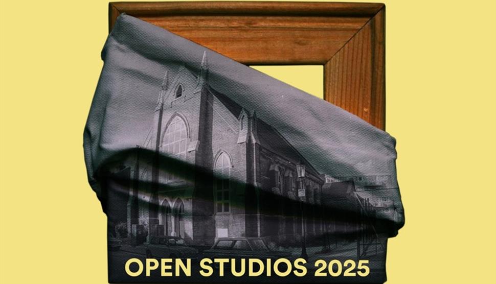 Poster image for the Open Studios 2025 event at Art Space Portsmouth