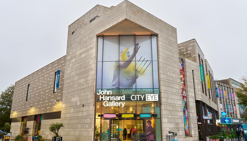 Image of the exterior of John Hansard Gallery.