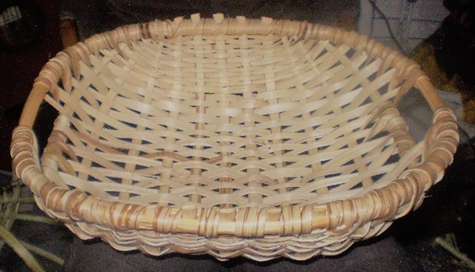 Weave a Split Hazel Basket at Butser Ancient Farm