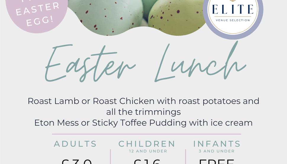 Easter Sunday Lunch at Meon Valley Hotel