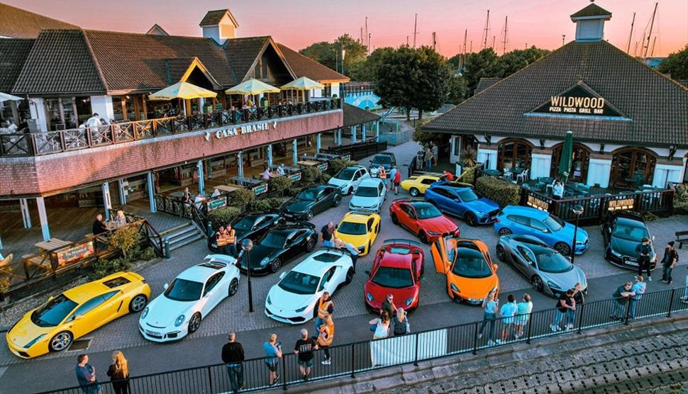 A Petroleum Spirit Car Meet at Port Solent