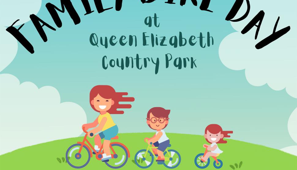 Family Bike Day at Queen Elizabeth Country Park