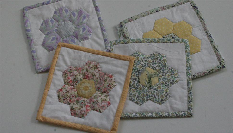 English Paper Piecing Workshop at Gilbert White's House