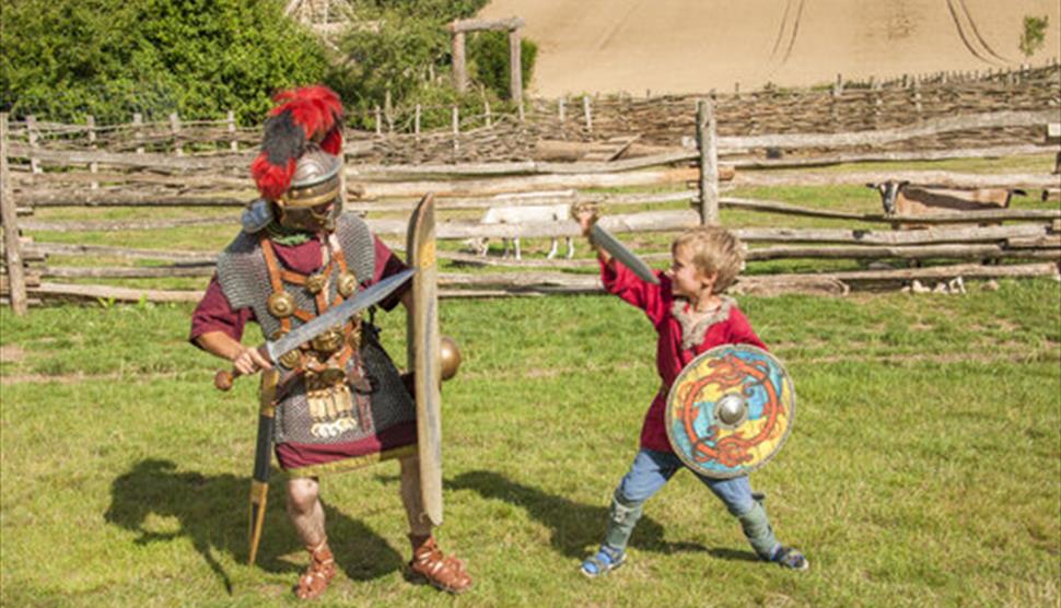 Romans in Residence: Butser IX Legion at Butser Ancient Farm
