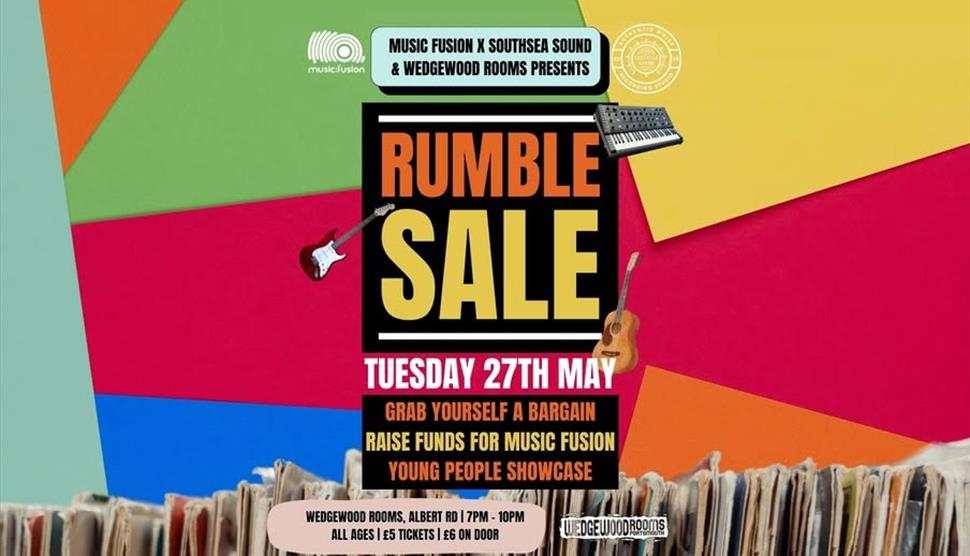 Poster image for the Rumble Sale at the Wedgewood Rooms
